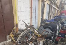 Atelier ilegal de dezmembrări auto. Amendă de 10.000 lei!