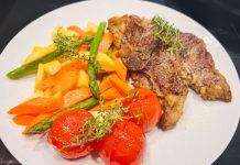 VIDEO: Rețeta săptămânii – Bucătăria lui Fabi: Friptură de miel cu legume sotate