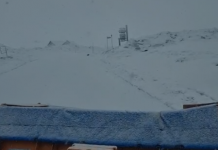 VIDEO| Iarnă în toată regula, la Rânca