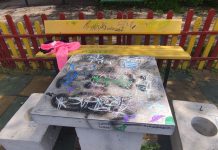 Edilitara Târgu-Jiu: Loc de joacă vandalizat la puțin timp după modernizare