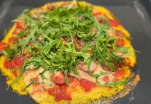 Rețeta săptămânii – Bucătăria lui Fabi: Pizza din mămăligă