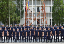 Elevi de la Școala Militară Drăgășani, în practică la IJJ Gorj