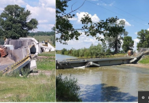 Pod RUPT, cu mașini care circulau pe el! Inaugurat în urmă cu trei luni