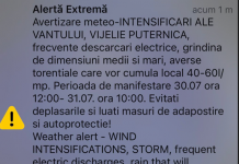 Alertă extremă în Gorj!