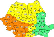 Gorj: Cod portocaliu de vijelii