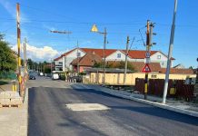 Târgu Jiu: Modernizarea străzii Tudor Vladimirescu este aproape de final