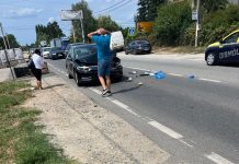 Drăgoieni, accident: Mamă și copil, răniți!