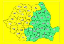 Caniculă, ploi torențiale și vijelii