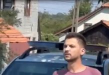 VIDEO: Polițistul judiciarist Buculea, testat antidrog la cererea unui cetățean chemat la audieri la Poliția Arcani