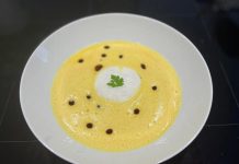 Rețeta săptămânii – Bucătăria lui Fabi: Spumă de supă cremă din dovleac !