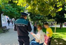 Polițiștii din județ au ieșit în stradă să facă prevenție în privința violenței domestice