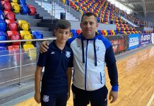 Yanis Peciuc, reprezentantul CSM Târgu Jiu la CN de la Târgu Mureș