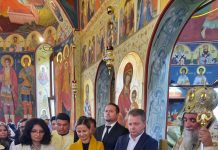 Biserica din Turceni cu hramul Sfintei Parascheva, sfințită de mitropolitul Irineu! Prefectul Cilibiu și senatorul Iordache, prezenți la slujbă
