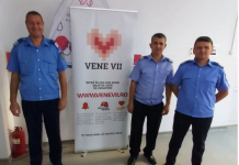 Jandarmii din Gorj donează sânge: ”Salvează o viață!”