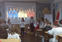 „Mica Unire”, marcată de elevii Şcolii Gimnaziale „Ecaterina Teodoroiu”