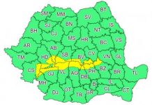 Cod galben de ploi și viscol