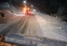 Rânca, VIDEO: Se acționează pentru deszăpezire
