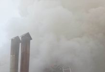 VIDEO: O cabană din Rânca a luat foc!