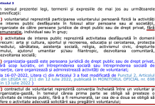 Bani pentru elevii care fac voluntariat