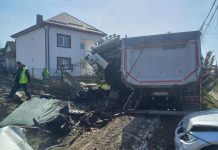 VIDEO|Accident grav la Țânțăreni – Copii răniți, fetiță de 11 ani în stare de inconștiență