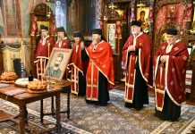 Comemorarea marelui sculptor Constantin Brâncuşi, la Mănăstirea Lainici