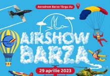Miting aviatic pe aerodromul de lângă Târgu Jiu
