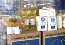 Pachete alimentare familiilor vulnerabile, înainte de Paște