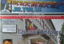Educaţia…şi Lecţia de viaţă! – Revista şcolară «Murmurul JILŢULUI» şi transmiterea mesajului actului de cultură educaţională! (II) – ,,Aici, în aceste locuri binecuvântate de Dumnezeu, aceşti oameni au gândit, au creat şi au făcut un rost în viaţă”!
