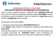 Aplicație pentru clienții Aparegio Gorj