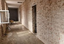 Lucrări de consolidare la liceul din Tismana, afectat de seisme