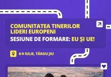 Comunitatea Tinerilor Lideri Europeni. Sesiune de formare ,,EU și UE!”, la Târgu-Jiu