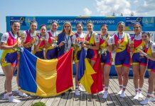 Cinci medalii de aur și una de argint pentru canotajul românesc