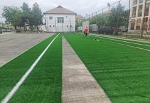 O nouă investiție la Motru! Teren sintetic reabilitat la Școala Gimnazială Nr 1