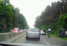 Pișteștii din Deal: Mașină răsturnată, două victime