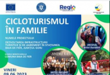 Baia de Fier: Cicloturism în familie