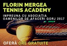 Ore de tenis gratuite la Academia lui Florin Mergea