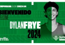 Dylan Frye a semnat cu Betis Sevilla. A avut ofertă de a continua la Târgu-Jiu