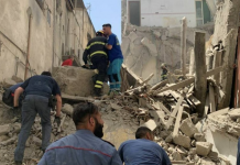 Bloc prăbușit în Italia. O fată a fost găsită sub dărâmături