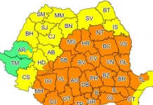 Gorjul, sub cod portocaliu de vreme rea