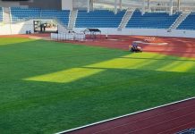 Cum arată gazonul de la Târgu Jiu înaintea meciului FCU Craiova – FCSB