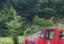 Bâlta: Și-a spălat TAF-ul în albia pârâului! Amendă de 8.000 de lei