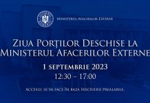 Ministerul Afacerilor Externe organizează Ziua Porților Deschise