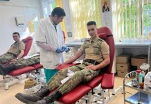 Și MApN susține campania de donare de sânge pentru victimele exploziilor de la Crevedia