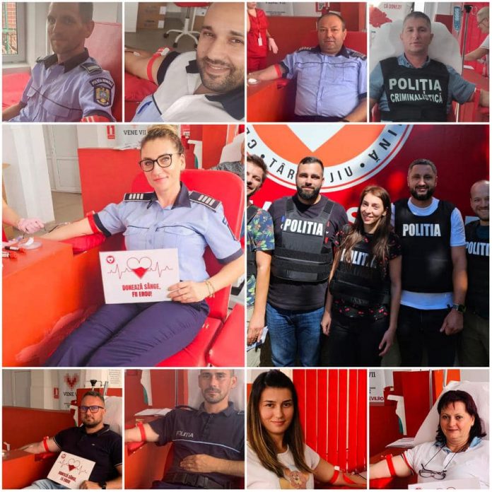 donare sange politie