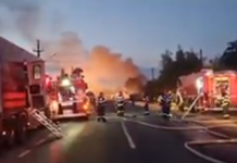 Exploziile din stația GPL din Dâmbovița: Cel puțin doi morți, mai mulți răniți