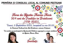 304 ani de horă tradițională de Sf. Maria Mică, la Brădiceni