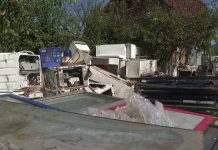 Descinderi la depozitele de fier vechi din Strehaia! Amenzi de 290.000 de lei!