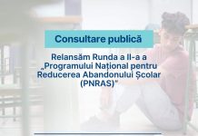 Se pun la bătaie noi fonduri pentru proiecte de reducere a abandonului școlar!