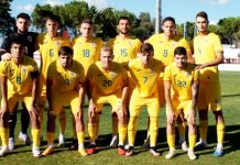 România U20 înfrângere în fața naționalei Portugaliei U20