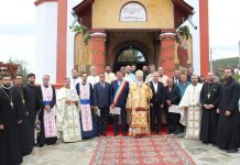 Biserica „Sf. Mare Mucenic Gheorghe” din Parohia Țicleni, resfințită de Mitropolitul Olteniei. „Cu toții suntem o mare familie, adunați în jurul lui Hristos, o biserică vie!”